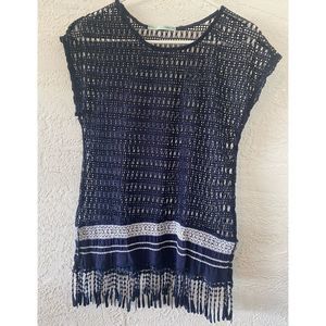 Maurice’s Knit Shag Top (Small)
